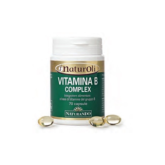 Naturando I Naturoli Vitamina B Complex integratore 70 Capsule