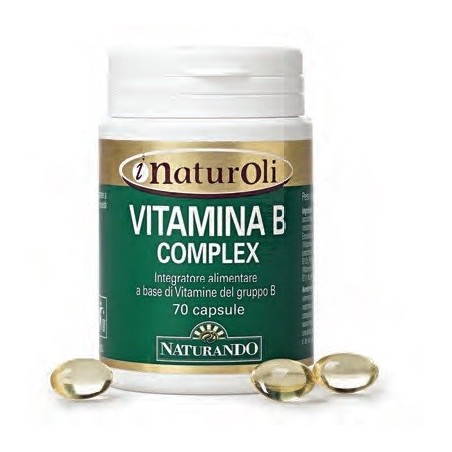 Naturando I Naturoli Vitamina B Complex integratore 70 Capsule