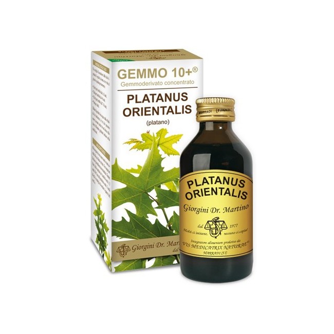 Dr Giorgini Ser-vis Gemmo 10+ Platano 100 Ml Liquido Analcolico