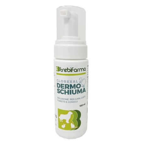 Trebifarma Clorexal Dermoschiuma igienizzante veterinaria 150 Ml