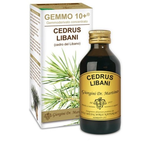 Dr Giorgini Gemmo 10+ Cedro Del Libano 100 Ml Liquido Analcolico