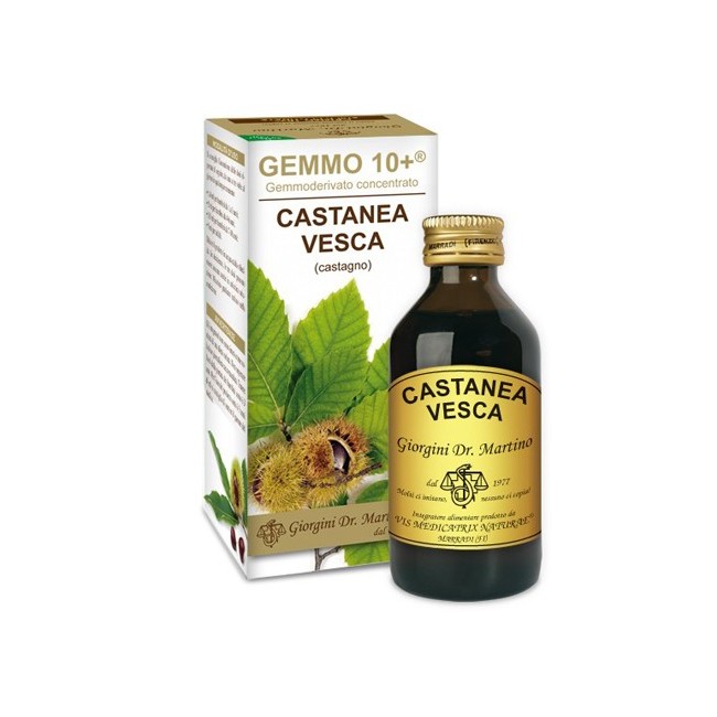 Dr Giorgini Ser-vis Castagno Liquido Analcolico Gemmo 10+ 100 Ml