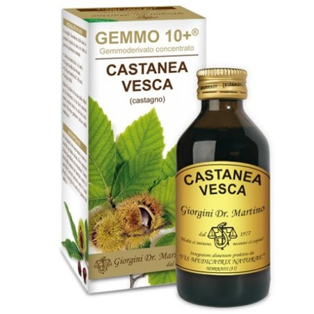 Dr Giorgini Ser-vis Castagno Liquido Analcolico Gemmo 10+ 100 Ml