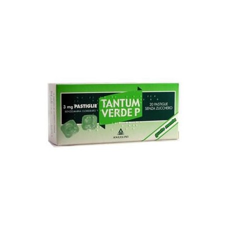 Tantum Verde P* 20 Pastiglie 3mg Menta