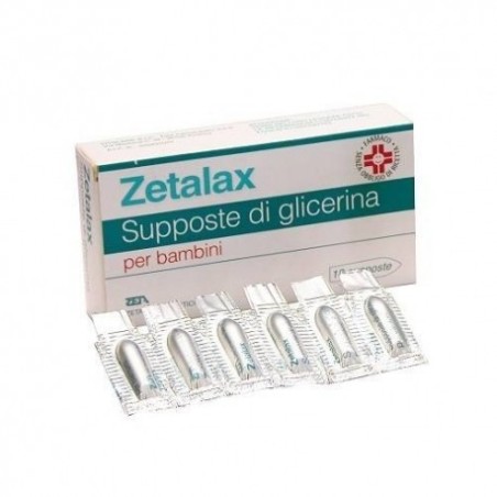 Zetalax* Bambini 18 Supposte 1375mg