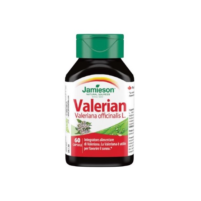 Biovita Valeriana Jamieson integratore 60 Capsule