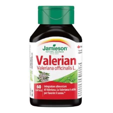 Biovita Valeriana Jamieson integratore 60 Capsule