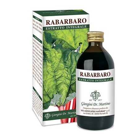 Dr Giorgini Ser-vis Rabarbaro Estratto Integrale 200 Ml