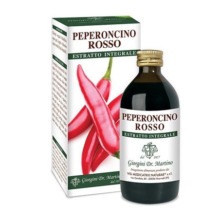 Dr Giorgini Ser-vis Peperoncino Rosso Estratto Integrale 200 Ml