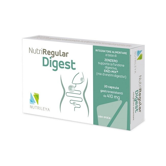 Nutrileya Nutriregular Digest integratore 20 Capsule