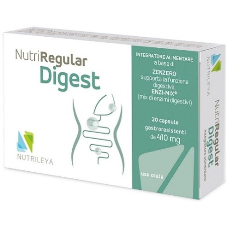 Nutrileya Nutriregular Digest integratore 20 Capsule