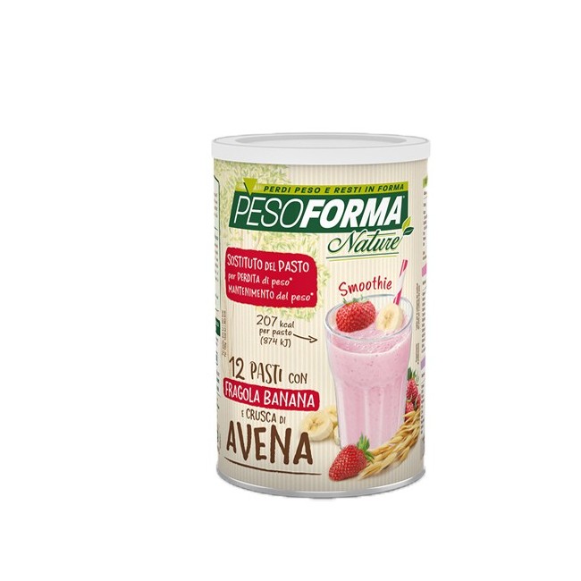 Nutrition & Sante' Pesoforma Smoothie Fragola Banana Polvere 420 G