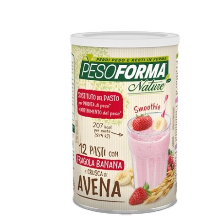 Nutrition & Sante' Pesoforma Smoothie Fragola Banana Polvere 420 G