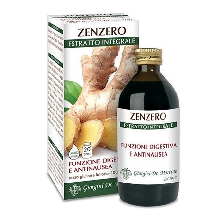 Dr Giorgini Ser-vis Zenzero Estratto Integrale 200 Ml