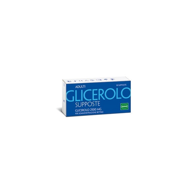 Sofar Glicerolo*adulti 18 Supposte 2250mg