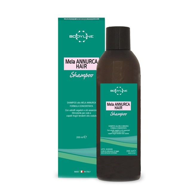 Bodyline Mela Annurca Hair Shampoo capelli fragili 200 Ml