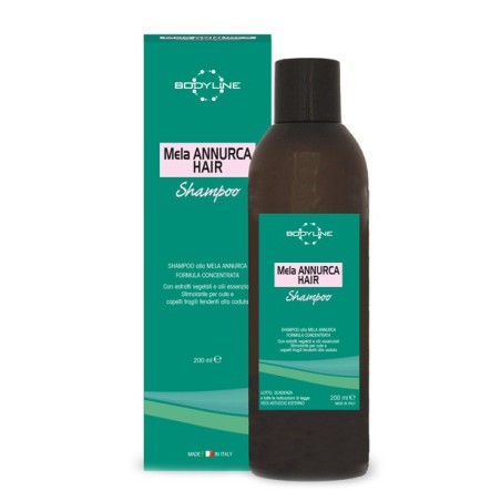 Bodyline Mela Annurca Hair Shampoo capelli fragili 200 Ml