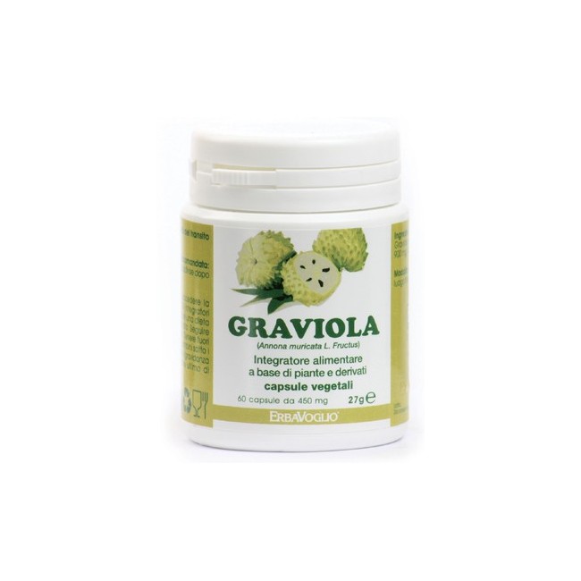 Erbavoglio Production Graviola 60 Capsule Pilloliera 27 G