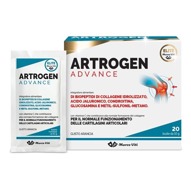 Marco Viti Farmaceutici Artrogen Advance 20 Bustine Da 10 G