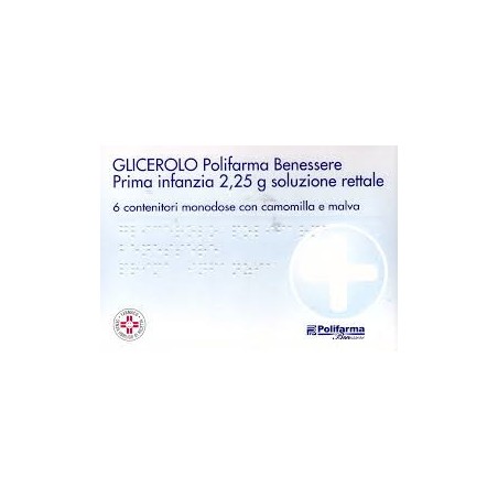 Glicerolo Poli*6 Contenitori 2,25g