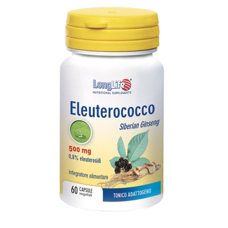 Longlife Eleuterococco 0,8% integratore 60 Capsule 500mg