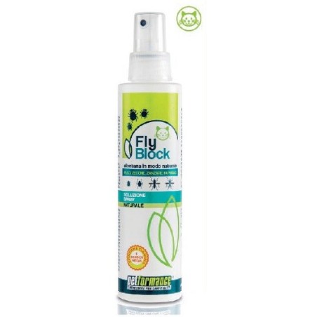 Liquid Wellness Company Flyblock Spray Protezione Gatto 150 Ml