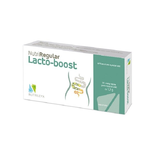 Nutrileya Nutriregular Lacto-boost 30 Compresse per disbiosi