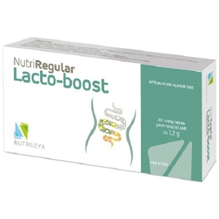 Nutrileya Nutriregular Lacto-boost 30 Compresse per disbiosi