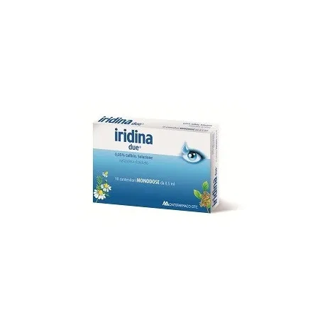 Montefarmaco Iridina Due Collirio 10 flaconcini monodose 0,5ml -  Para-Farmacia Bosciaclub