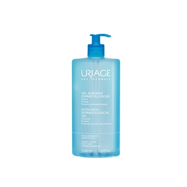 Uriage Gel Surgras detergente delicato e lenitivo 1 Litro