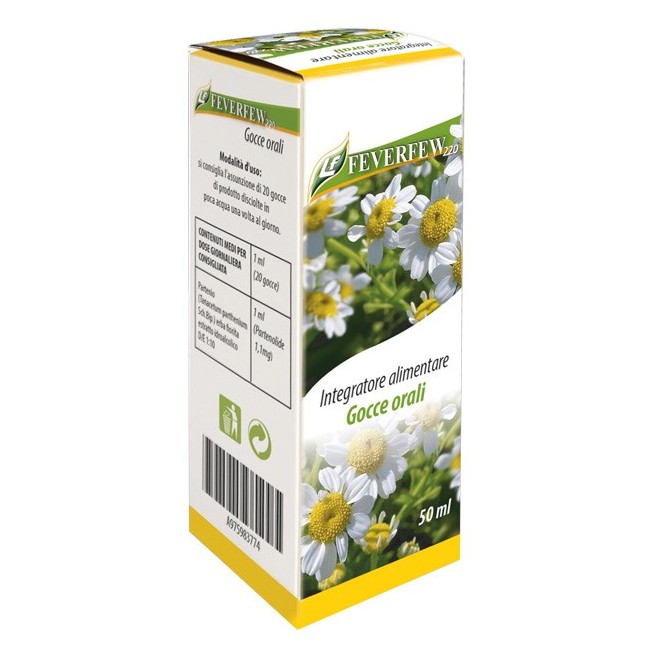 Lizofarm Feverfew 220 Gocce 50 Ml integratore di partenio