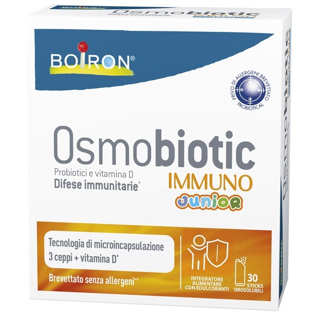 Boiron Osmobiotic Immuno Junior integratore 30 Stick