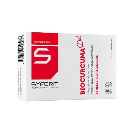 Syform Biocurcuma Dol integratore 20 Compresse