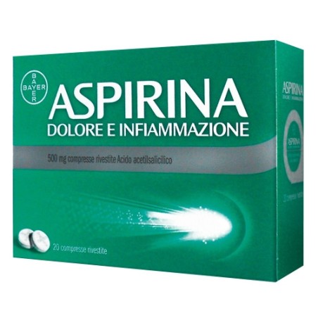 Aspirina Dolore Infiammazione *20 Compresse 500mg