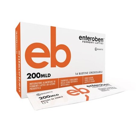 Bioartis Enteroben fermenti lattici 200mld 14 Stick Pack