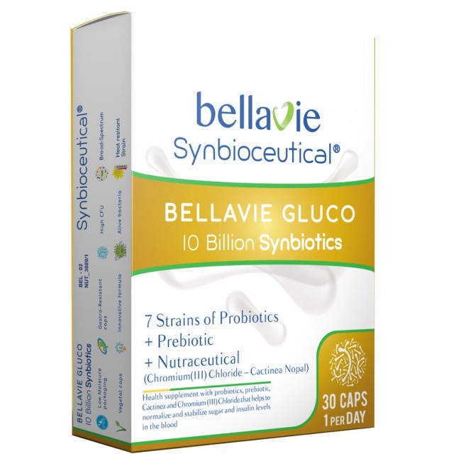 Bellavie Gluco integratore 30 Capsule integratore per la glicemia