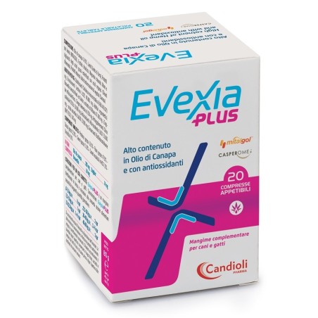 Candioli Evexia Plus Barattolo 20 Compresse per cani e gatti