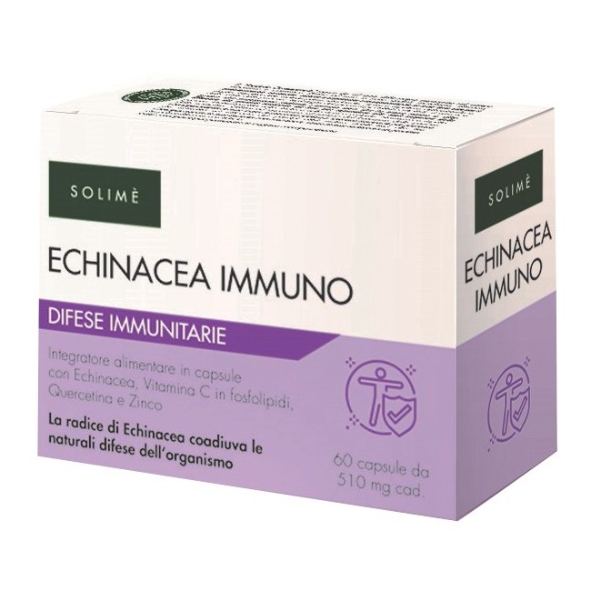 Solime' Echinacea Immuno integratore 60 Capsule