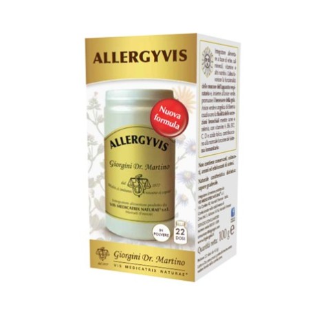 Dr Giorgini Ser-vis Allergyvis Polvere integratore 100 G