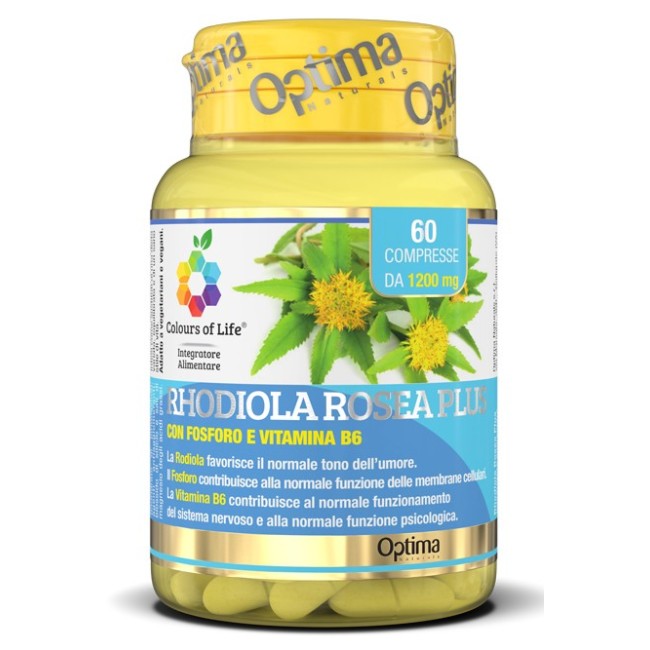 Colours Of Life Rhodiola Rosea Plus 60 Compresse 1200 Mg