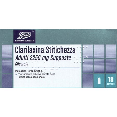 Clarilaxina Stitichezza *18 Supposte 2250mg