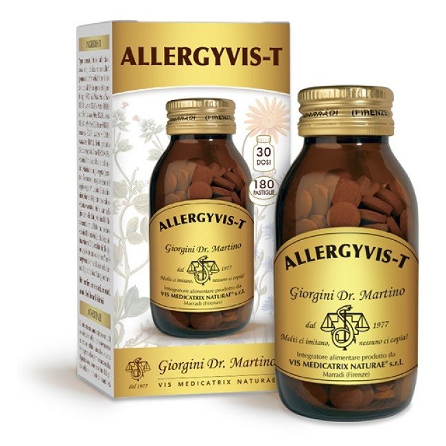 Dr Giorgini Ser-vis Allergyvis T integratore 180 Pastiglie