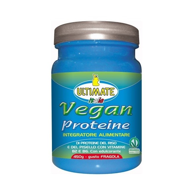 Vita Al Top Ultimate Vegan Proteine Fragola 450 gr