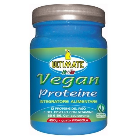 Vita Al Top Ultimate Vegan Proteine Fragola 450 gr