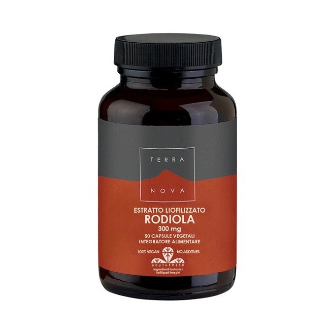 Forlive Terranova Rhodiola 300 Mg integratore 50 Capsule