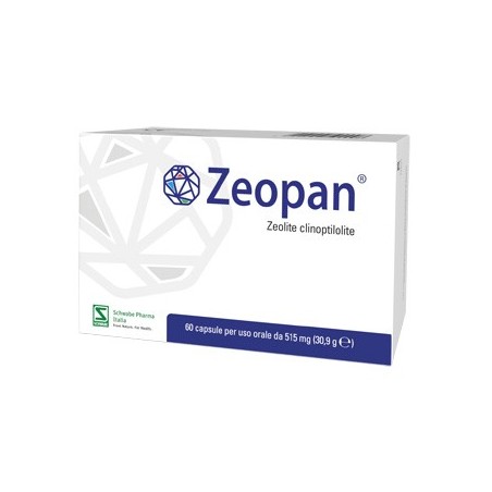 Schwabe Pharma Italia Zeopan 60 Capsule con zeolite