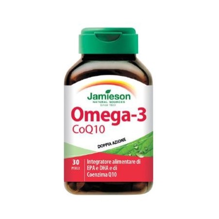 Biovita Jamieson Omega 3 Coenzima Q10 Integratore 30 Perle