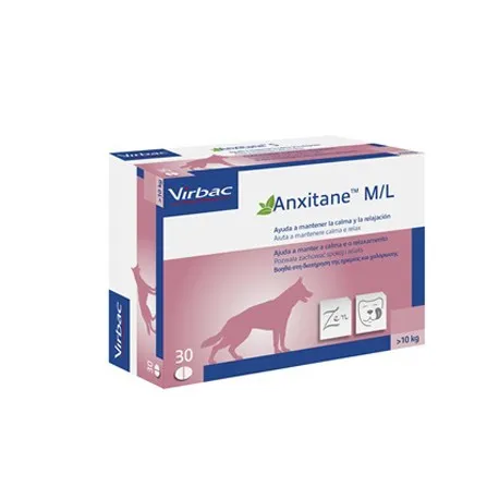 Virbac Anxitane M/l 30 Compresse Appetibili per cani e gatti