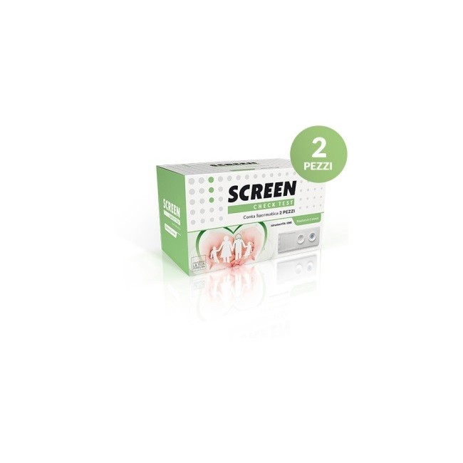 Screen Pharma Kit Test Conta Spermatica 2 Pezzi