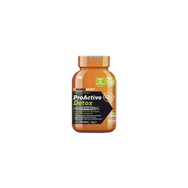 Namedsport Proactive Detox integratore 60 Compresse